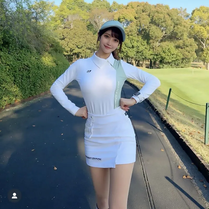 Korean Authentic Golf Long Sle - Badminton Korea ulasan dan harga
