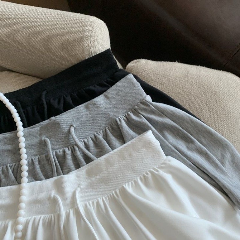 Women Mini Skirts Korean White - Badminton Korea ulasan dan harga