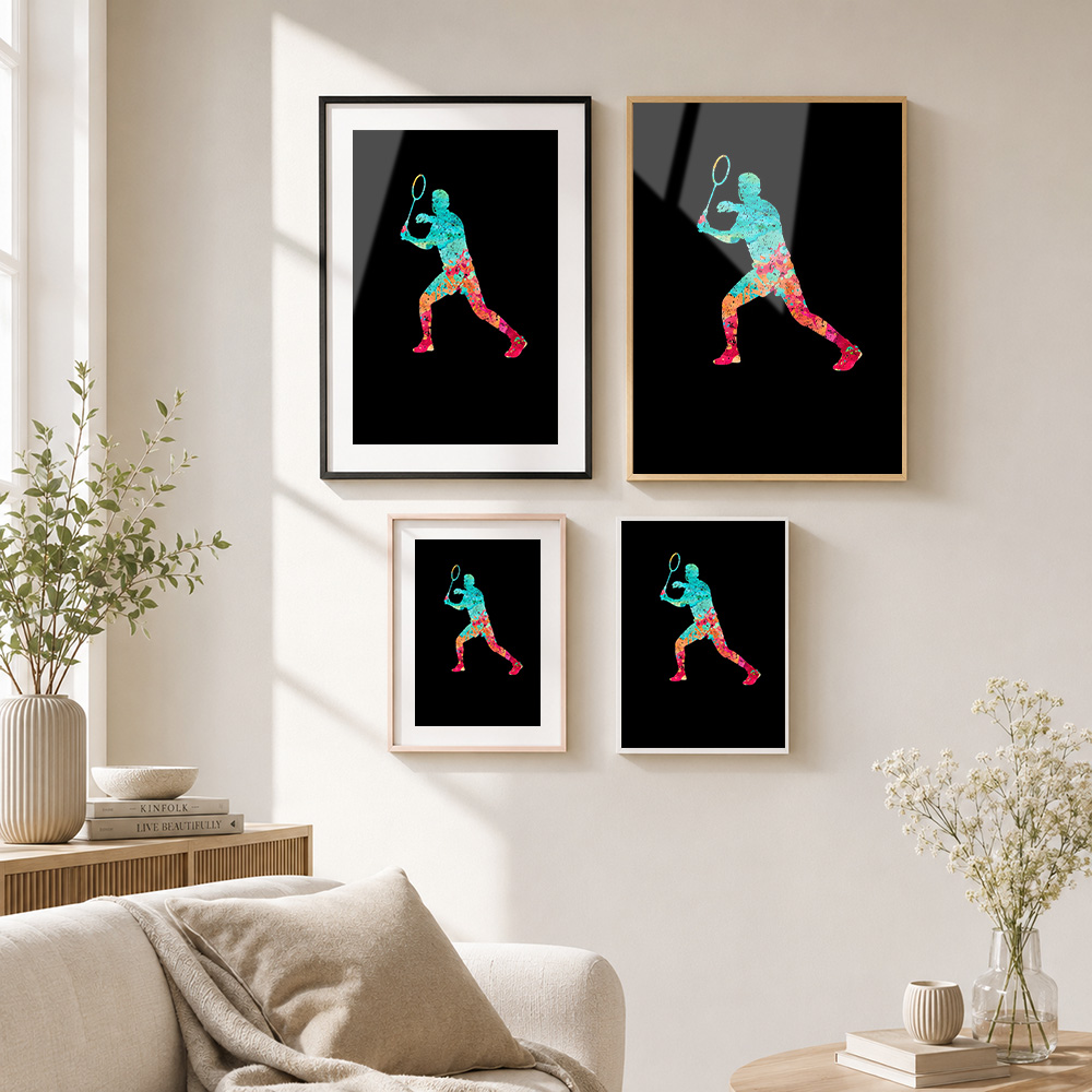 Badminton Pop Color Framed Alu - Badminton Photo ulasan dan harga