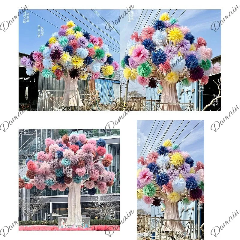 Vc Artificial Trees Decorated  - Badminton Photo ulasan dan harga