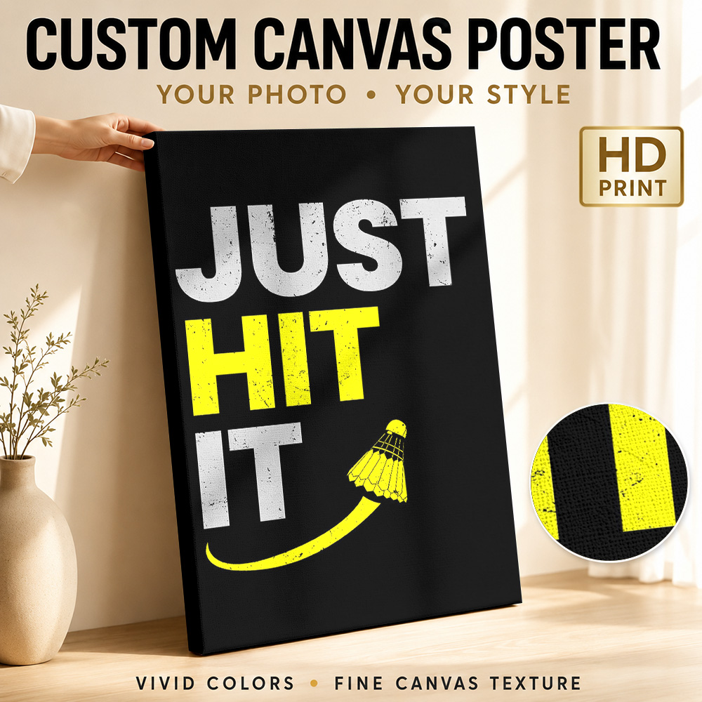 Badminton Canvas Painting Post - Badminton Photo ulasan dan harga