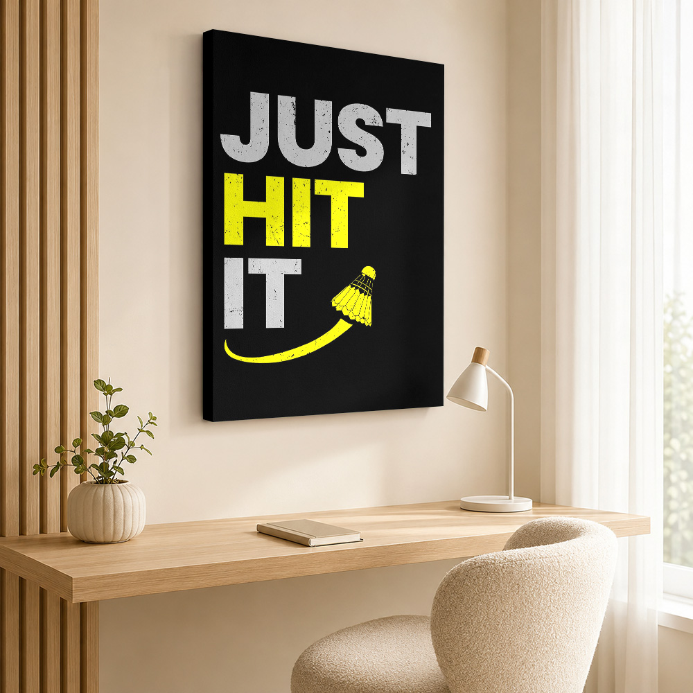 Badminton Canvas Painting Post - Badminton Photo ulasan dan harga