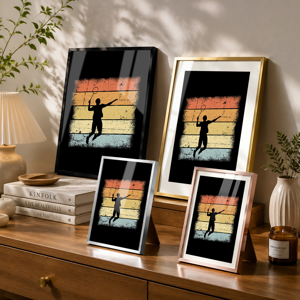 Badminton Retro Framed Aluminu - Badminton Photo ulasan dan harga