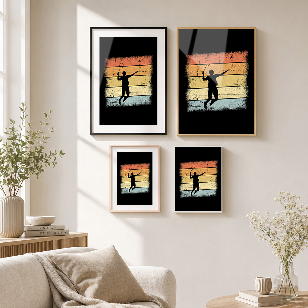 Badminton Retro Framed Aluminu - Badminton Photo ulasan dan harga