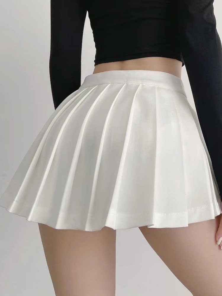 MEXZT Sexy Pleated Skirts Wome - Badminton Korea ulasan dan harga